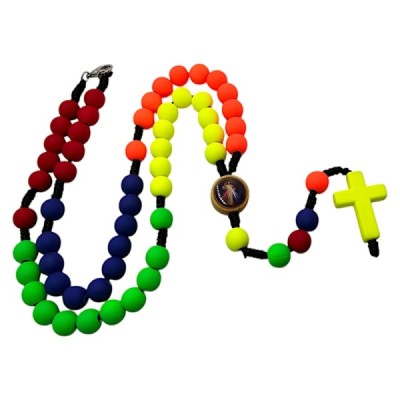 Różaniec kolorowy JUT R2406