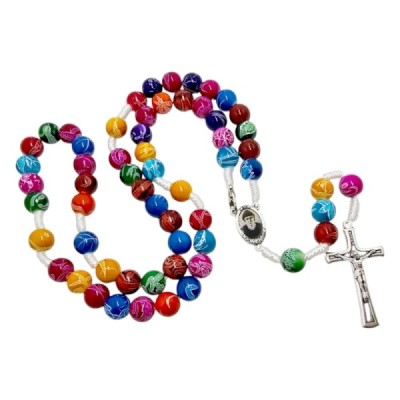 Różaniec kolorowy Charbel/Rafka R202561