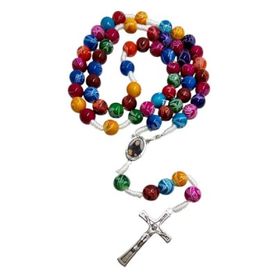 Różaniec kolorowy Charbel/Rafka R202561