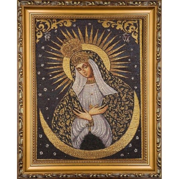 Obraz Haft. M.B. Ostrobramska 22x27,5cm 2025S20