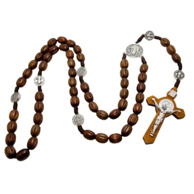 Różaniec brąz Benedykt R131