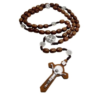 Różaniec brąz Benedykt R131
