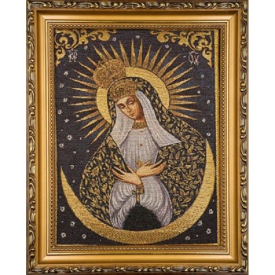 Obraz Haft. M.B. Ostrobramska 22x27,5cm 2025S20 Obraz Haft. M.B. Ostrobramska 22x27,5cm 2025S20