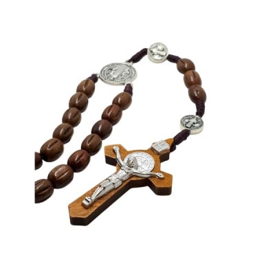 Różaniec brąz Benedykt R131