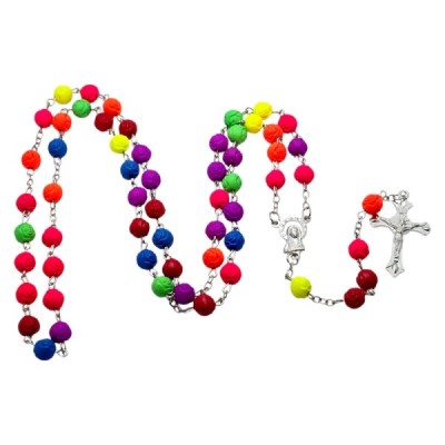 Różaniec kolorowy różyczki 202561
