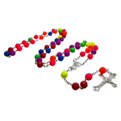 Różaniec kolorowy różyczki 202561