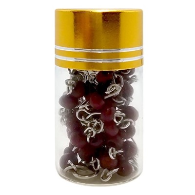 Różaniec w słoiczku zapachowy bordowy 202553