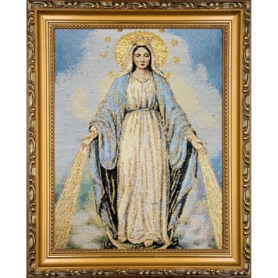 Obraz Haft. M.B. Niepokalana 22x27,5cm 2025S14 Obraz Haft. M.B. Niepokalana 22x27,5cm 2025S14