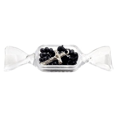 Różaniec w cukierku czarny M30CZARNY