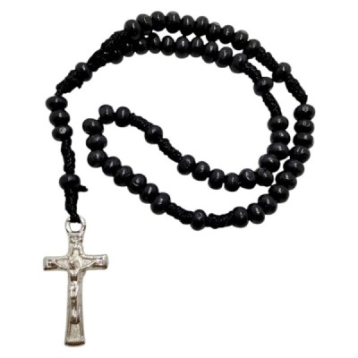 Różaniec w cukierku czarny M30CZARNY