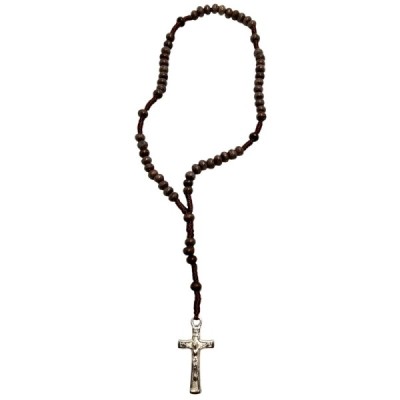 Różaniec w cukierku brązowy M30BRAZ